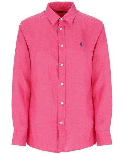 Ralph Lauren Shirts Fuchsia - Pink