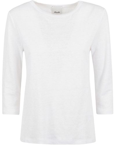 Allude Sweaters - White