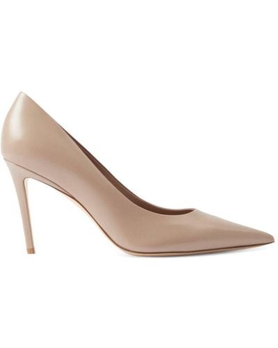 Burberry Leather Point-toe Pumps - White