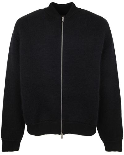 Jil Sander Padded Zipper Through Jacket Clothing - Black