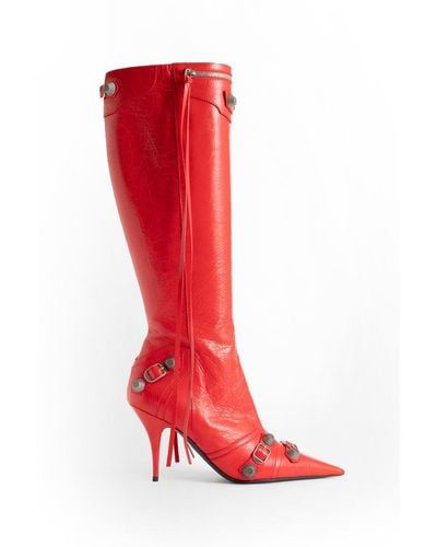 Balenciaga Boots - Red