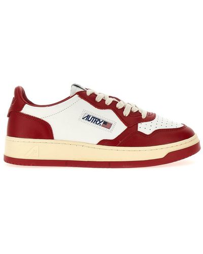 Autry 'Medalist' Trainers - Red