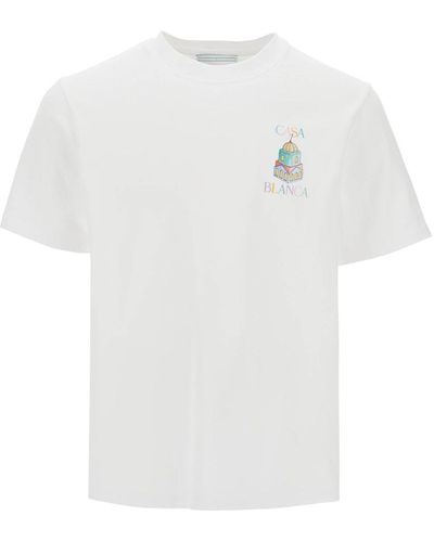 Casablanca "Bulk Objects T-Shirt Collection - White