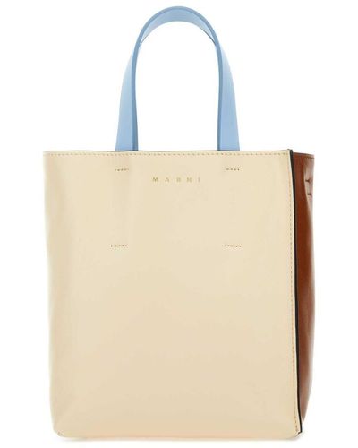 Marni Top Handle Flap Bag  Marni Pannier Tote Bag - ArvindShops