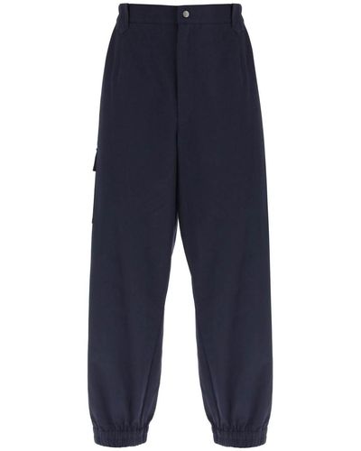 Vivienne Westwood Cotton Combat Trousers - Blue