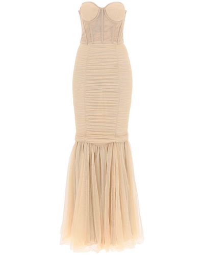 19:13 Dresscode 1913 Dresscode Long Mermaid Dress - Natural