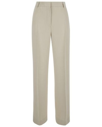 Totême Relaxes Tailored Pants - Gray