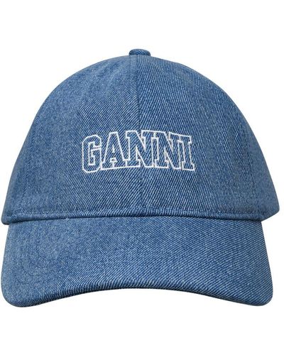 Ganni Caps - Blue