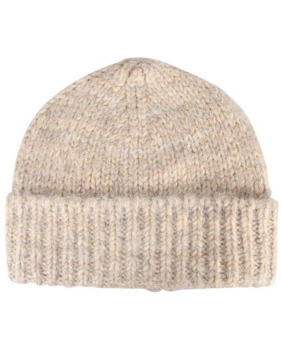 Maison Margiela Knitted Hat - Natural