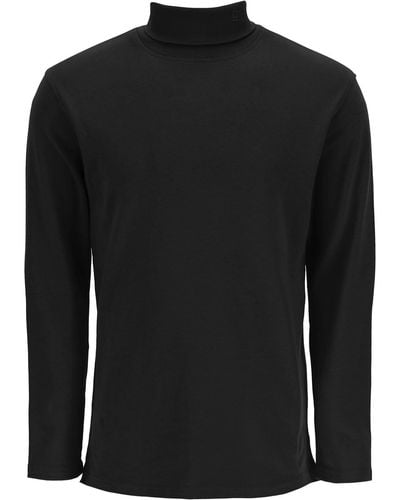 Closed Long Sleeve Turtleneck T-shirt - Black