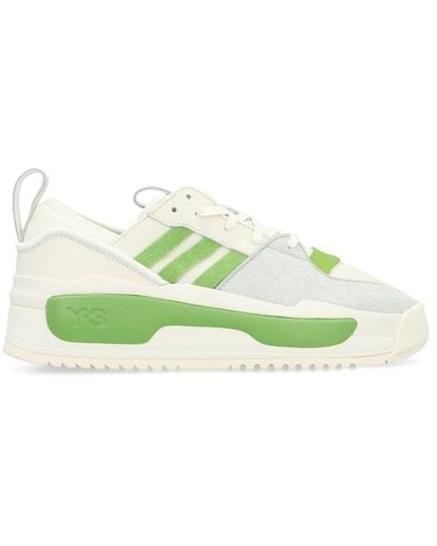 Y-3 Rivalry Low-Top Trainers - Green