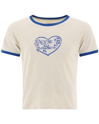 ERL "kappa 81 Sweetheart" T-shirt - White