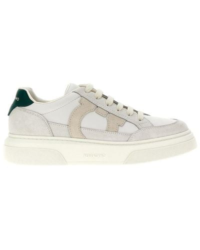 Ferragamo 'Cassina' Sneakers - White