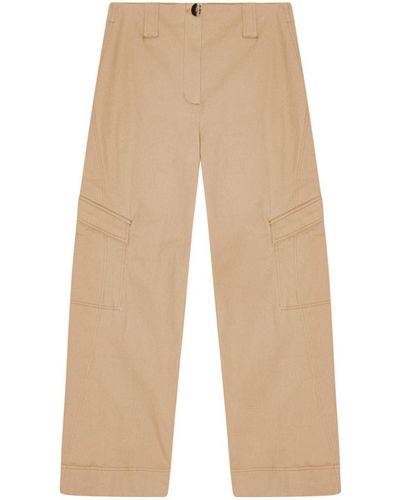 Ganni Trousers - Natural