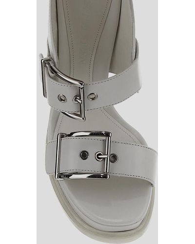 Alexander McQueen Sandals - Grey