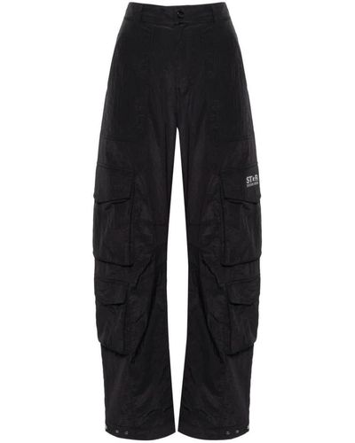 Golden Goose Lizzy Ripstop Cargo Trousers - Blue