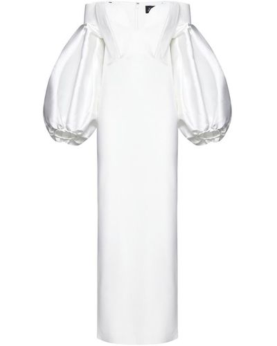 Solace London Mora Maxi Dress - White