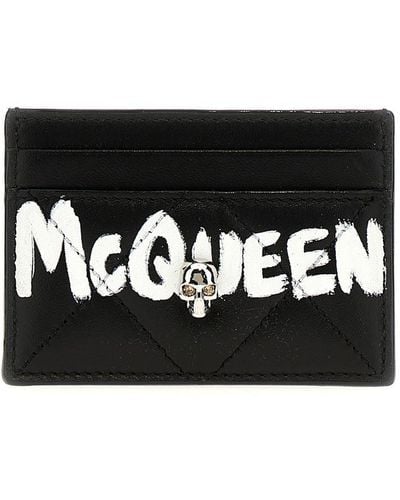 Alexander McQueen Wallets - Black