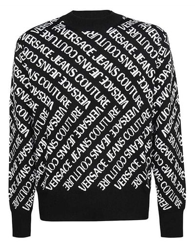 Versace Sweaters - Black