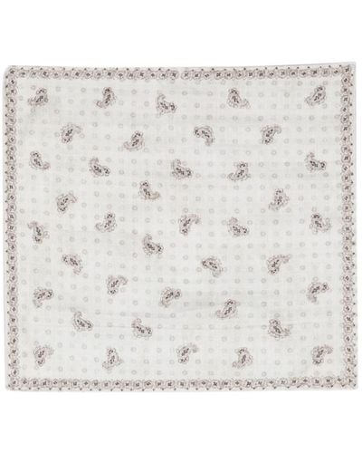 Brunello Cucinelli Silk Pocket-Handkerchief - Natural