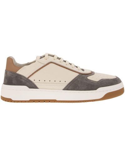 BRUNELLO CUCINELLI】ウォッシュドスエード スニーカー