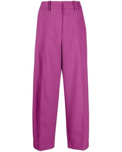 Ganni Trousers - Red