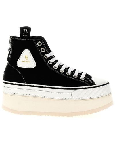 R13 Courtney Sneakers - Black