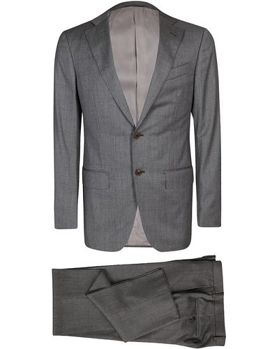 Zegna Gray Wool Two-piece Suit