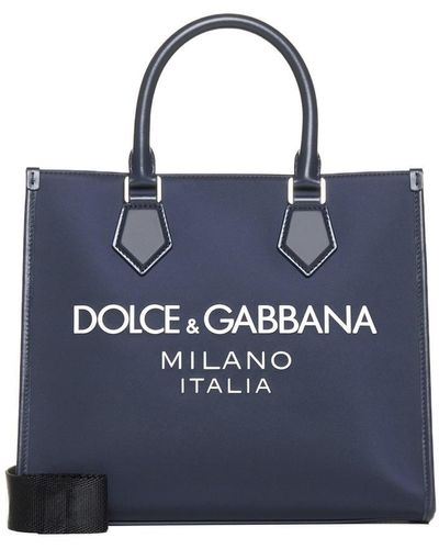 Dolce & Gabbana Nylon Tote - Blue