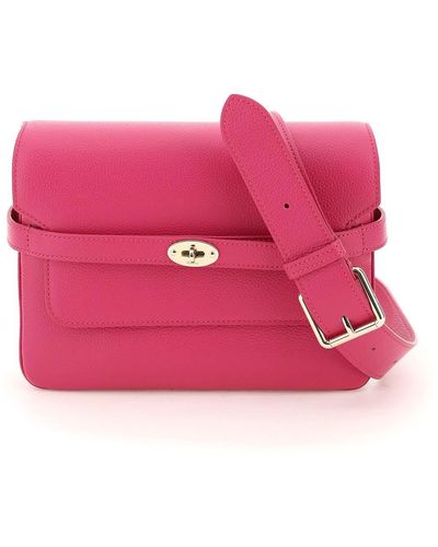 Mulberry Belted Bayswater Crossbody Bag - Pink