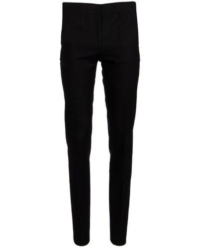 Givenchy High-waisted Straight Leg Pants - Black