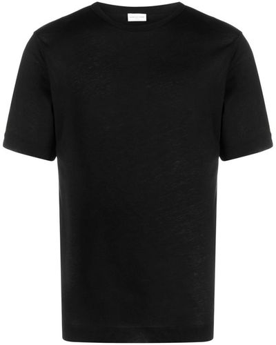 Dries Van Noten Habba T-shirt Black In Cotton