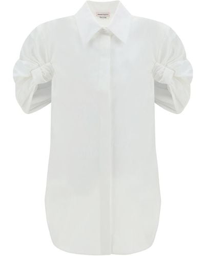 Alexander McQueen Shirts - White