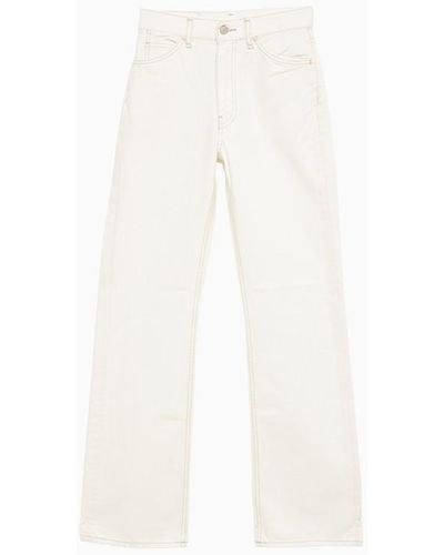 Acne Studios Regular Denim Jeans - White