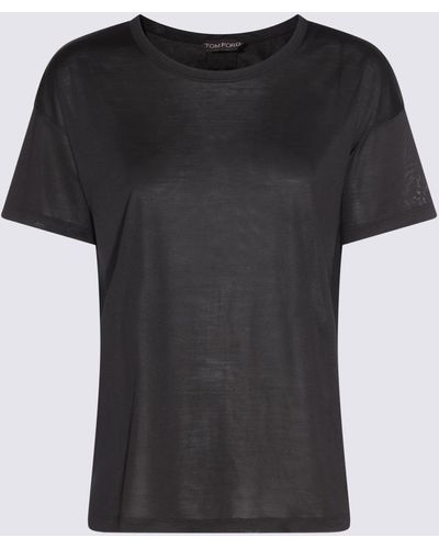 Tom Ford Black Cotton T-shirt