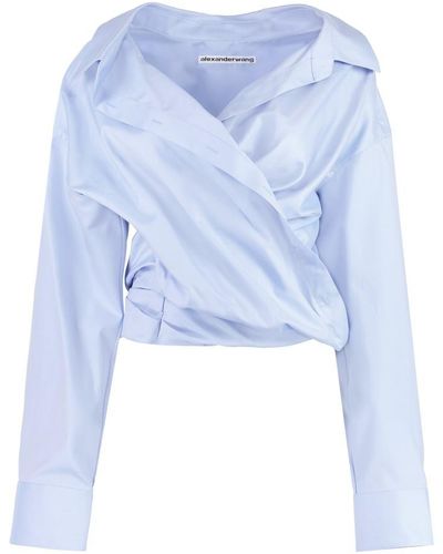 Alexander Wang Cotton Shirt - Blue