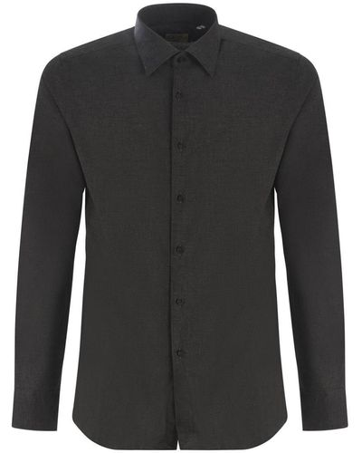 Xacus Shirts Grey - Black