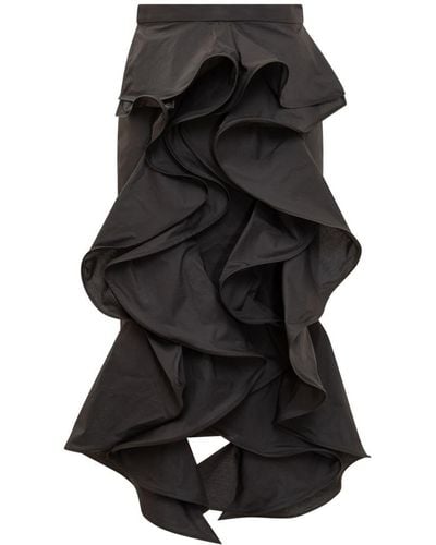 Rochas Long Skirt - Black