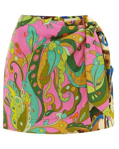 ALÉMAIS Yvette Sarong Skirt - Multicolour