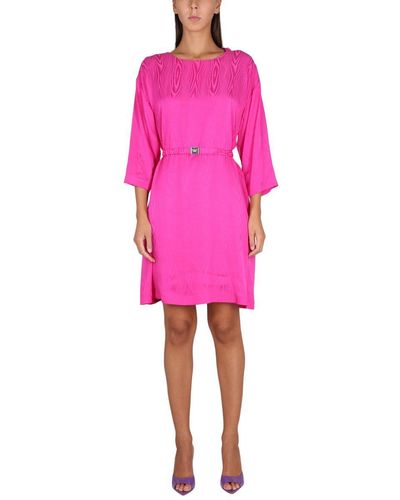 Boutique Moschino Viscose Dress - Pink