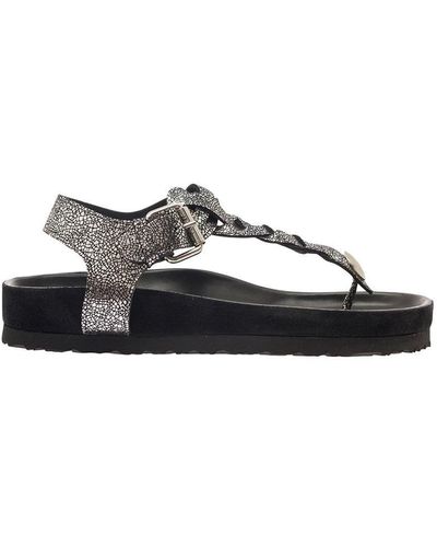 Isabel Marant 'Brook' Sandals With Braided Design - White