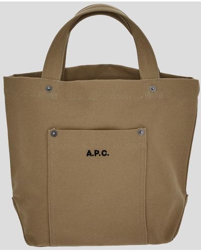 A.P.C. Apc Bag - Brown