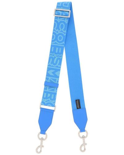 Marc Jacobs 'the Logo Webbing Strap' - Blue