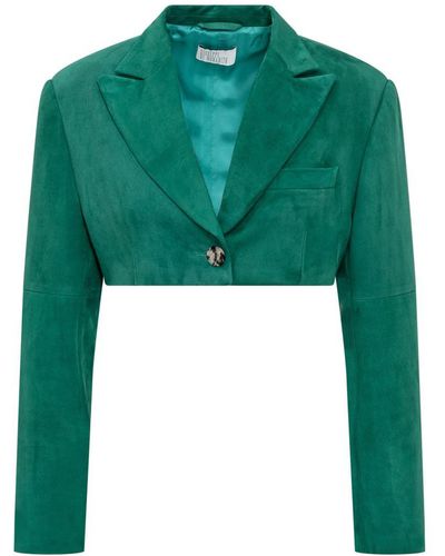 GIUSEPPE DI MORABITO Cropped Jacket - Green