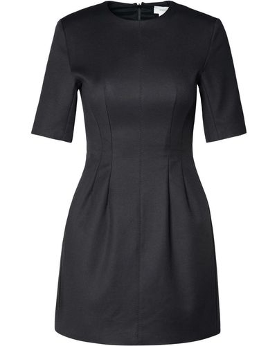 Sportmax 'Dove' Cotton Blend Dress - Black