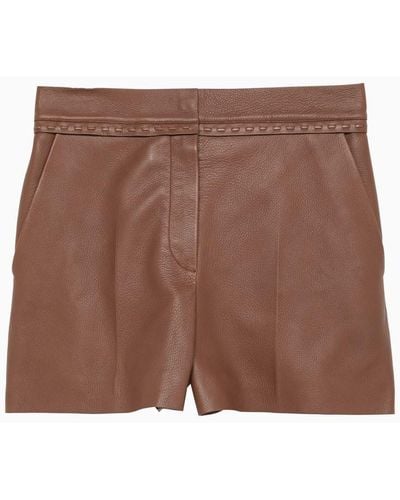 Fendi Shorts - Brown