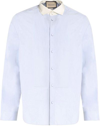 Gucci Cotton Poplin Shirt - White