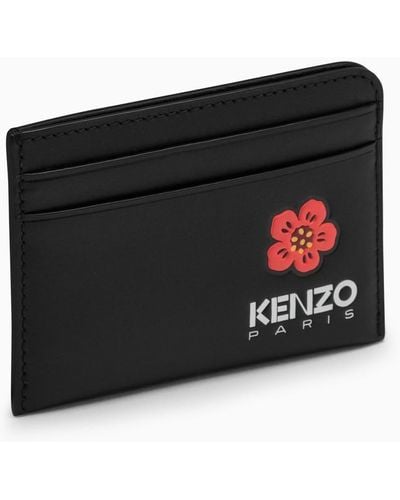 KENZO Boke Flower Card Case - Black