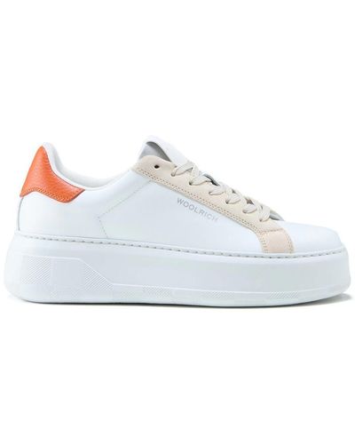 Woolrich Chunky Court. Shoes - White
