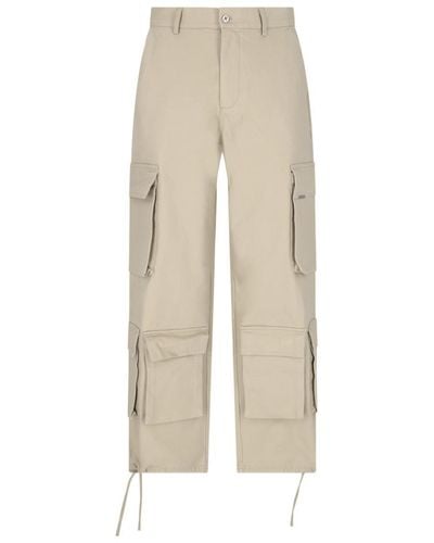 Represent Cargo Trousers - Natural